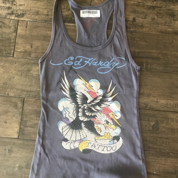 Ed Hardy Tops - Women’s Ed Hardy tank